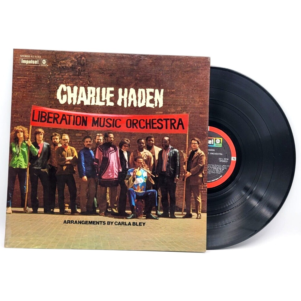 CHARLIE HADEN  - CHARLIE HADEN LIBERATION MUSIC ORCHESTRA - JAZZ LP‎